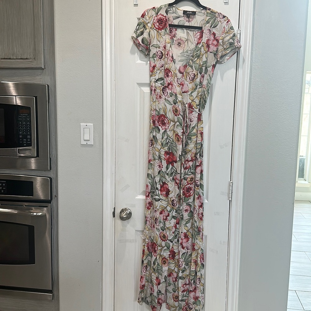 Floral Print Maxi Dress